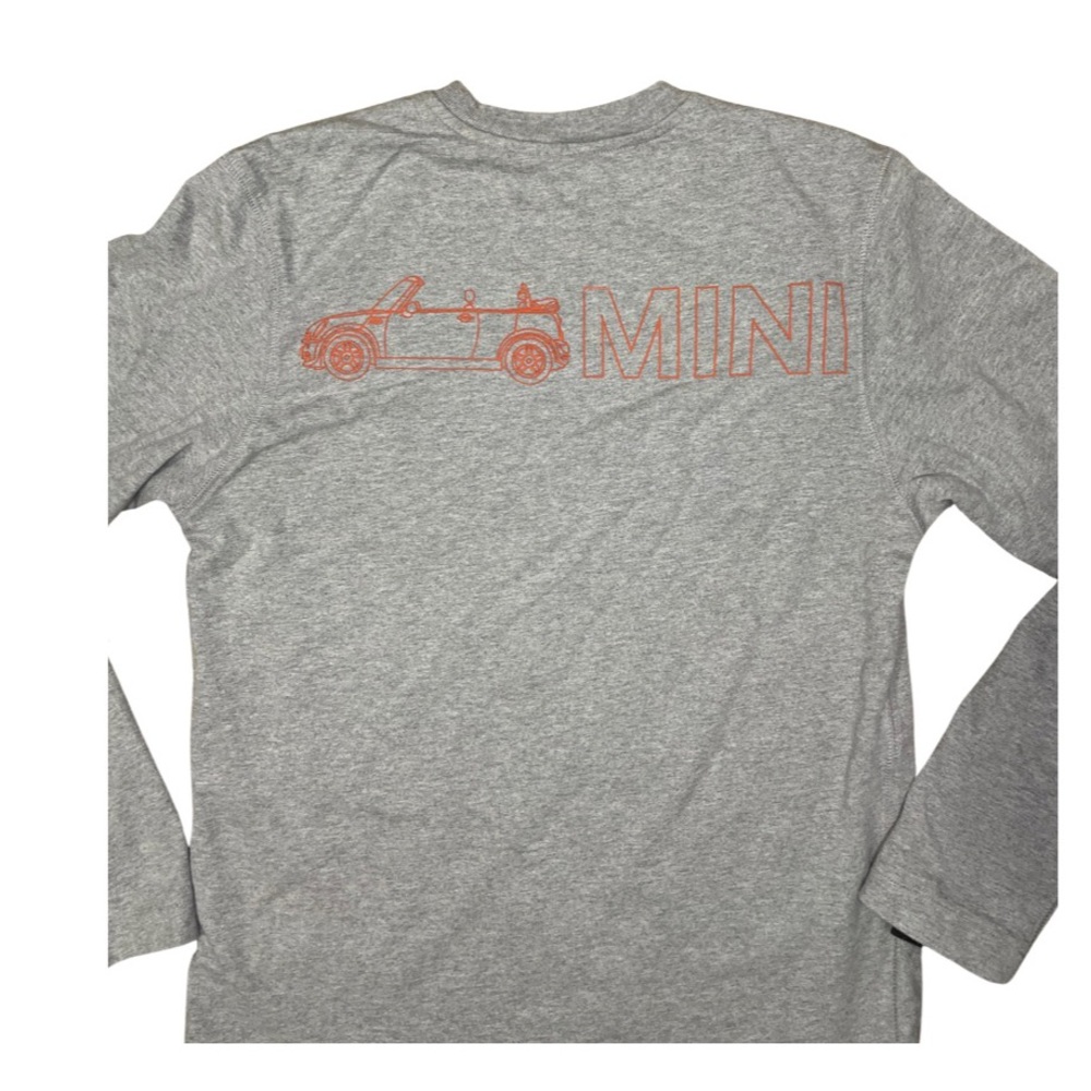 Mini Cooper Gray Long Sleeve Men's Tee